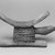 Tellem. <em>Headrest</em>, 11th-13th century. Wood, 6 x 11 1/2 x 3 1/2 in. (15.2 x 29.2 x 9.0 cm). Brooklyn Museum, Gift of William C. Siegmann, 1994.186.1. Creative Commons-BY (Photo: Brooklyn Museum, CUR.1994.186.1_print_bw.jpg)