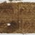 Chancay. <em>Textile Fragments, Undetermined</em>, 1400-1700. Cotton, a: 15 3/4 × 10 3/4 in. (40 × 27.3 cm). Brooklyn Museum, Gift of Kay Hodnett Nunez, 1995.47.14a-b. Creative Commons-BY (Photo: Brooklyn Museum, CUR.1995.47.14a-b_view02.jpg)
