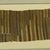  <em>Textile Fragment, undetermined</em>, 1400–1532. Cotton, camelid fiber, 8 1/2 × 31 1/4 in. (21.6 × 79.4 cm). Brooklyn Museum, Gift of Kay Hodnett Nunez, 1995.47.3. Creative Commons-BY (Photo: , CUR.1995.47.3.jpg)