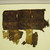Ullujalla/Palpa. <em>Tunic, Fragment</em>, 1400-1532. Cotton, camelid fiber, 12 5/8 × 15 3/16 in. (32.1 × 38.6 cm). Brooklyn Museum, Gift of Kay Hodnett Nunez, 1995.84.31. Creative Commons-BY (Photo: Brooklyn Museum, CUR.1995.84.31_view01.jpg)