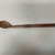 Zulu. <em>Spoon</em>, 20th century. Wood, 12 5/8 x 2 1/4 x 1 1/4 in. (32.1 x 5.7 x 3.2 cm). Brooklyn Museum, John W. James Fund, 1996.113.6. Creative Commons-BY (Photo: Brooklyn Museum, CUR.1996.113.6_overall.jpeg)