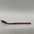 Zulu. <em>Spoon</em>, 20th century. Wood, 12 1/2 x 2 5/8 x 1 1/4 in. (31.8 x 6.7 x 3.2 cm). Brooklyn Museum, John W. James Fund, 1996.113.8. Creative Commons-BY (Photo: Brooklyn Museum, CUR.1996.113.8_side02.jpeg)