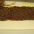  <em>Belt</em>, 1400-1532. Camelid fiber, 1 1/2 × 62 5/8 in. (3.8 × 159.1 cm). Brooklyn Museum, Gift of Nobuko Kajitani, 1996.115.6. Creative Commons-BY (Photo: , CUR.1996.115.6_detail02.jpg)