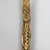 Edo. <em>Horn (Oko) or Flute (Akohẹn)</em>, 18th or 19th century. Ivory, copper alloy, 15 x 3 1/2 x 7in. (38.1 x 8.9 x 17.8cm). Brooklyn Museum, Gift of Beatrice Riese, 1996.171a-b. Creative Commons-BY (Photo: , CUR.1996.171a-b_view02.jpg)