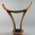 Somali. <em>Headrest</em>, 20th century. Wood, 7 x 6 in.  (17.8 x 15.2 cm). Brooklyn Museum, Gift of Donna Klumpp Pido, 1996.204.1. Creative Commons-BY (Photo: Brooklyn Museum, CUR.1996.204.1_front.jpg)