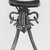 Samburu. <em>Headrest</em>, 20th century. Wood, glass beads, leather, wire, 7 x 3 3/4 in.  (17.8 x 9.5 cm). Brooklyn Museum, Gift of Donna Klumpp Pido, 1996.204.2. Creative Commons-BY (Photo: Brooklyn Museum, CUR.1996.204.2_print_bw.jpg)