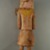 Hopi Pueblo. <em>Kachina Doll</em>, late 19th-early 20th century. Wood, pigment, 10 1/4 x 3 3/4 x 2 7/8in. (26 x 9.5 x 7.3cm). Brooklyn Museum, Anonymous gift, 1996.22.3. Creative Commons-BY (Photo: Brooklyn Museum, CUR.1996.22.3_back.jpg)