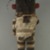 Possibly She-we-na (Zuni Pueblo). <em>Kachina Doll</em>, late 19th century. Wood, fur, feathers, pigment, 10 x 4 7/8 x 3 in. Brooklyn Museum, Anonymous gift, 1996.22.4. Creative Commons-BY (Photo: Brooklyn Museum, CUR.1996.22.4_back.jpg)