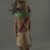 Hopi Pueblo. <em>Kachina Doll (Tasaf Katsina)</em>, 20th century. Wood, pigment, feathers, hair, dye, 10 x 3 1/4 x 2 7/8in. (25.4 x 8.3 x 7.3cm). Brooklyn Museum, Anonymous gift, 1996.22.7. Creative Commons-BY (Photo: Brooklyn Museum, CUR.1996.22.7_back.jpg)