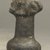 Taino. <em>Human Figure Pestle</em>, probably 20th century. Stone, 5 1/2 x 3 1/16 x 3 1/16in. (14 x 7.8 x 7.8cm). Brooklyn Museum, Anonymous gift, 1997.175.3. Creative Commons-BY (Photo: Brooklyn Museum, CUR.1997.175.3_side.jpg)