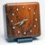 Gilbert Rohde (American, 1894-1944). <em>Clock</em>, ca. 1933. Wood, metal, 5 1/4 x 4 3/4 x 3 in. (13.3 x 12.1 x 7.6 cm). Brooklyn Museum, Gift of Paul F. Walter, 1999.141.3. Creative Commons-BY (Photo: Brooklyn Museum, CUR.1999.141.3.jpg)