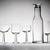 Ettore Sottsass Jr. (Italian, born Austria, 1917-2007). <em>Glass, Sherry, 'Ginevra' Pattern, Model TCES 1/44</em>, Designed 1996. Colorless glass, 4 1/2 x 1 3/4 in.  (11.5 x 4.5 cm). Brooklyn Museum, Gift of Alessi S.p.A., 1999.40.68. Creative Commons-BY (Photo: , CUR.1999.40.61a-b_1999.40.62-68.jpg)