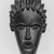 Gbi. <em>Face Mask</em>, early 20th century. Wood, 10 3/4 x 6 3/4 x 4 1/4 in.  (27.3 x 17.1 x 10.8 cm). Brooklyn Museum, Frank L. Babbott Fund, 2000.93.2. Creative Commons-BY (Photo: Brooklyn Museum, CUR.2000.93.2_print_bw.jpg)