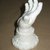  <em>Hand</em>, ca. 1850. Unglazed porcelain, 4 1/8 x 2 15/16 x 2 7/8 in.  (10.5 x 7.5 x 7.3 cm). Brooklyn Museum, Gift of C. Deirdre Phelps in memory of Southwick Phelps, 2001.13.3. Creative Commons-BY (Photo: Brooklyn Museum, CUR.2001.13.3_view1.jpg)
