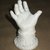  <em>Hand</em>, ca. 1850. Unglazed porcelain, 4 1/8 x 2 15/16 x 2 7/8 in.  (10.5 x 7.5 x 7.3 cm). Brooklyn Museum, Gift of C. Deirdre Phelps in memory of Southwick Phelps, 2001.13.3. Creative Commons-BY (Photo: Brooklyn Museum, CUR.2001.13.3_view2.jpg)