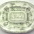 Old Hall Porcelain Works Co., Ltd. (1887-1902). <em>Platter, Antiques Pattern</em>, ca. 1840. Glazed earthenware, 1 x 10 1/4 x 13 in.  (2.5 x 26 x 33.0 cm). Brooklyn Museum, Gift of Paul F. Walter, 2001.55.30. Creative Commons-BY (Photo: Brooklyn Museum, CUR.2001.55.30.jpg)