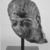  <em>Fragmentary Head of A King, probably Ramesses II</em>, ca. 1279–1213 B.C.E. Gray granite, 7 11/16 x 6 7/8 x 9 1/16 in.  (19.5 x 17.5 x 23.0 cm). Brooklyn Museum, Partial gift of James Lamb in honor of Paul O'Rourke and Charles Edwin Wilbour Fund, 2001.56. Creative Commons-BY (Photo: Brooklyn Museum, CUR.2001.56_NegF_print_bw.jpg)