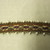 Quechua. <em>Woven Tie (Wato)</em>, 2002. Alpaca fleece, sheep wool, glass(?) beads, natural dyes, 1/2 × 36 1/4 in. (1.3 × 92.1 cm). Brooklyn Museum, Frank Sherman Benson Fund, 2002.62.4. Creative Commons-BY (Photo: Brooklyn Museum, CUR.2002.62.4_view02.jpg)