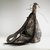  <em>Mask</em>, 20th century. Cane, feathers, clay, 24 1/2 x 17 x 24 in. (62.2 x 43.2 x 61 cm). Brooklyn Museum, Gift of the Mortimer F. Shapiro Trust, 2003.49.3. Creative Commons-BY (Photo: Brooklyn Museum, CUR.2003.49.3_threequarter_PS5.jpg)