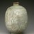  <em>Bottle</em>, last half of 15th century. Buncheong ware, stoneware with celadon glaze and white slip, 8 3/8 x 6 x 5 1/8 in. (21.3 x 15.3 x 13 cm). Brooklyn Museum, The Peggy N. and Roger G. Gerry Collection, 2004.28.106. Creative Commons-BY (Photo: Brooklyn Museum (in collaboration with National Research Institute of Cultural Heritage, , CUR.2004.28.106_view07_Heon-Kang_photo_NRICH.jpg)