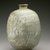  <em>Bottle</em>, last half of 15th century. Buncheong ware, stoneware with celadon glaze and white slip, 8 3/8 x 6 x 5 1/8 in. (21.3 x 15.3 x 13 cm). Brooklyn Museum, The Peggy N. and Roger G. Gerry Collection, 2004.28.106. Creative Commons-BY (Photo: Brooklyn Museum (in collaboration with National Research Institute of Cultural Heritage, , CUR.2004.28.106_view08_Heon-Kang_photo_NRICH.jpg)