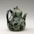 <em>Ewer</em>, 12th century. Stoneware with underglaze iron-painting, celadon glaze, gold and black lacquer, Height: 2 15/16 in. (7.5 cm). Brooklyn Museum, The Peggy N. and Roger G. Gerry Collection, 2004.28.113a-b. Creative Commons-BY (Photo: Brooklyn Museum (in collaboration with National Research Institute of Cultural Heritage, , CUR.2004.28.113a-b_view4_Heon-Kang_photo_NRICH.jpg)