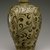  <em>Vase</em>, 12th century. Stoneware with celadon glaze and underglaze iron painting, 11 x 5 7/8 in. (28 x 15 cm). Brooklyn Museum, The Peggy N. and Roger G. Gerry Collection, 2004.28.116. Creative Commons-BY (Photo: Brooklyn Museum (in collaboration with National Research Institute of Cultural Heritage, , CUR.2004.28.116_view2_Heon-Kang_photo_NRICH.jpg)