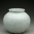  <em>Jar</em>, 19th century. White porcelain with glaze, Height: 5 1/4 in. (13.3 cm). Brooklyn Museum, The Peggy N. and Roger G. Gerry Collection, 2004.28.121. Creative Commons-BY (Photo: Brooklyn Museum (in collaboration with National Research Institute of Cultural Heritage, , CUR.2004.28.121_view1_Heon-Kang_photo_NRICH.jpg)