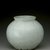  <em>Jar</em>, 19th century. White porcelain with glaze, Height: 5 1/4 in. (13.3 cm). Brooklyn Museum, The Peggy N. and Roger G. Gerry Collection, 2004.28.121. Creative Commons-BY (Photo: Brooklyn Museum (in collaboration with National Research Institute of Cultural Heritage, , CUR.2004.28.121_view3_Heon-Kang_photo_NRICH.jpg)