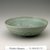  <em>Bowl</em>, 13th century. Stoneware with celadon glaze and inlaid black and white slip, Height: 1 3/4 in. (4.4 cm). Brooklyn Museum, The Peggy N. and Roger G. Gerry Collection, 2004.28.130. Creative Commons-BY (Photo: Brooklyn Museum (in collaboration with National Research Institute of Cultural Heritage, , CUR.2004.28.130_view2_Heon-Kang_photo_NRICH.jpg)