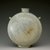  <em>Bottle</em>, 19th century. White porcelain with matte white glaze, gold repair, 7 5/8 x 6 3/4 x 3 3/8 in. (19.4 x 17.1 x 8.5 cm). Brooklyn Museum, The Peggy N. and Roger G. Gerry Collection, 2004.28.135. Creative Commons-BY (Photo: Brooklyn Museum (in collaboration with National Research Institute of Cultural Heritage, , CUR.2004.28.135_view5_Heon-Kang_photo_NRICH.jpg)