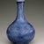  <em>Bottle</em>, last half of 19th century. White porcelain body with cobalt-oxide under clear glaze
, Height: 6 in. (15.2 cm). Brooklyn Museum, The Peggy N. and Roger G. Gerry Collection, 2004.28.153. Creative Commons-BY (Photo: Brooklyn Museum (in collaboration with National Research Institute of Cultural Heritage, , CUR.2004.28.153_view4_Heon-Kang_photo_NRICH.jpg)