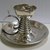 Marcus & Company, 1878-present. <em>Chamber Stick</em>, ca. 1910. Silver, 3 3/8 x 5 7/8 in. (8.6 x 14.9 cm). Brooklyn Museum, Joseph F. McCrindle Collection, by exchange, 2009.48. Creative Commons-BY (Photo: Brooklyn Museum, CUR.2009.48.jpg)