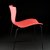 Lella Vignelli (American, born Italy, 1934-2016). <em>"Handkerchief" Chair</em>, Designed 1982-1987. Fiberglass-reinforced polyester, steel, 29 x 22 1/8 x 18 1/4 in. (73.7 x 56.2 x 46.4 cm). Brooklyn Museum, Gift of The Liliane and David M. Stewart Collection
, 2010.55.1. Creative Commons-BY (Photo: Brooklyn Museum, CUR.2010.55.1_view1.jpg)