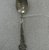Gorham Manufacturing Company (1865-1961). <em>"St. Augustine" Souvenir Spoon</em>, 1892. Silver, 5 1/8 x 1 x 3/4 in. (13 x 2.5 x 1.9 cm). Brooklyn Museum, Gift of William Lee Younger in memory of Joseph A. Henehan, 2010.77.10. Creative Commons-BY (Photo: Brooklyn Museum, CUR.2010.77.10_front.jpg)