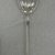 Hart Brothers, Brooklyn. <em>Serving Spoon</em>, Patented 1863. Silver, 9 x 1 7/8 x 7/8 in. (22.9 x 4.8 x 2.2 cm). Brooklyn Museum, Gift of William Lee Younger in memory of Joseph A. Henehan, 2010.77.13. Creative Commons-BY (Photo: Brooklyn Museum, CUR.2010.77.13_front.jpg)