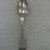  <em>Teaspoon</em>, 19th century. Silver, 6 x 1 1/8 x 1/2 in. (15.2 x 2.9 x 1.3 cm). Brooklyn Museum, Gift of William Lee Younger in memory of Joseph A. Henehan, 2010.77.22. Creative Commons-BY (Photo: Brooklyn Museum, CUR.2010.77.22_front.jpg)