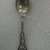  <em>"Brooklyn" Souvenir Spoon</em>, ca. 1935. Silver, 5 3/4 x 1 1/4 x 7/8 in. (14.6 x 3.2 x 2.2 cm). Brooklyn Museum, Gift of William Lee Younger in memory of Joseph A. Henehan, 2010.77.9. Creative Commons-BY (Photo: Brooklyn Museum, CUR.2010.77.9_front.jpg)