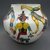 Elizabeth Toya Medina (Walatowa (Jemez Pueblo), born 1956). <em>Three Dances Water Jar</em>, ca. 1980. Clay, pigment, 6 1/4 x 7 1/2 in. (15.9 x 19.1 cm). Brooklyn Museum, Gift of Joann and Sidney Rosoff, 2012.26.3. Creative Commons-BY (Photo: Brooklyn Museum, CUR.2012.26.3.jpg)