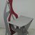 Alexander Gendell (American, born 1969). <em>"Leaf" Chair</em>, designed 2009, manufactured beginning 2012. Aluminum composite, stainless steel, synthetic textile Brooklyn Museum, Gift of Folditure, 2012.62. Creative Commons-BY (Photo: Brooklyn Museum, CUR.2012.62_side.jpg)