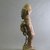 Kongo. <em>Power Figure (Nkisi)</em>, 20th century. Wood, fiber, resin, cloth, glass, 10 1/4 x 3 9/16 x 3 9/16 in. (26 x 9 x 9 cm). Brooklyn Museum, Gift in memory of Frederic Zeller, 2014.54.26 (Photo: Brooklyn Museum, CUR.2014.54.26_side.jpg)