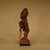 Kongo. <em>Power Figure (Nkisi)</em>, 20th century. Wood, fiber, resin, cloth, glass, 10 1/4 x 3 9/16 x 3 9/16 in. (26 x 9 x 9 cm). Brooklyn Museum, Gift in memory of Frederic Zeller, 2014.54.26 (Photo: Brooklyn Museum, CUR.2014.54.26_side1.jpg)