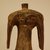 Mumuye. <em>Figure</em>, 20th century. Wood, 27 9/16 x 3 15/16 x 3 15/16 in. (70 x 10 x 10 cm). Brooklyn Museum, Gift in memory of Frederic Zeller, 2014.54.40 (Photo: Brooklyn Museum, CUR.2014.54.40_detail.jpg)