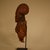 Bamum. <em>Figure</em>, 20th century. Wood, textile, teeth, reed, metal, 8 1/4 x 2 9/16 x 3 1/8 in. (21 x 6.5 x 8 cm). Brooklyn Museum, Gift in memory of Frederic Zeller, 2014.54.8 (Photo: Brooklyn Museum, CUR.2014.54.8_side1.jpg)