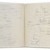 Annabel Daou (Lebanese, born 1967). <em>Book of Hours - One</em>, 2006. Hand bound book with graphite, 5 × 3 1/2 × 1/2 in. (12.7 × 8.9 × 1.3 cm). Brooklyn Museum, Gift of Sarah-Ann and Werner H. Kramarsky, 2017.31.5. © artist or artist's estate (Photo: Image courtesy of Werner H. Kramarsky, CUR.2017.31.5_open_pages_view01_Kramarsky_photograph.jpg)
