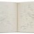 Annabel Daou (Lebanese, born 1967). <em>Book of Hours - One</em>, 2006. Hand bound book with graphite, 5 × 3 1/2 × 1/2 in. (12.7 × 8.9 × 1.3 cm). Brooklyn Museum, Gift of Sarah-Ann and Werner H. Kramarsky, 2017.31.5. © artist or artist's estate (Photo: Image courtesy of Werner H. Kramarsky, CUR.2017.31.5_open_pages_view02_Kramarsky_photograph.jpg)