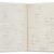 Annabel Daou (Lebanese, born 1967). <em>Book of Hours - One</em>, 2006. Hand bound book with graphite, 5 × 3 1/2 × 1/2 in. (12.7 × 8.9 × 1.3 cm). Brooklyn Museum, Gift of Sarah-Ann and Werner H. Kramarsky, 2017.31.5. © artist or artist's estate (Photo: Image courtesy of Werner H. Kramarsky, CUR.2017.31.5_open_pages_view05_Kramarsky_photograph.jpg)