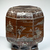  <em>Tiered Food Container (Jiriroko)</em>, 17th–18th century. Lacquered wood, inlaid with mother of pearl, 8 × 15 × 15 in. (20.3 × 38.1 × 38.1 cm). Brooklyn Museum, Gift of Nicholas Grindley, 2019.8.4a-c (Photo: , CUR.2019.8.4a-c_view05.jpg)