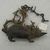  <em>Hanging Lamp in the Shape of a Mongoose</em>, 15th century. Bronze, 5 1/2 × 2 × 6 3/4 in. (14 × 5.1 × 17.1 cm). Brooklyn Museum, Bequest of Dr. Samuel Eilenberg, 2021.1.61 (Photo: Brooklyn Museum, CUR.2021.1.61.jpg)