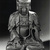  <em>Figure of Seated Bodhisattva</em>, mid 17th century. Wood, lacquer, 16 15/16 × 11 × 8 1/4 in. (43 × 28 × 21 cm). Brooklyn Museum, Gift of the Carroll Family Collection, 2021.17.6 (Photo: Image courtesy of The Honorable Joseph P. Carroll and Professor Roberta L. Carroll, M.D., CUR.2021.17.6.jpg)